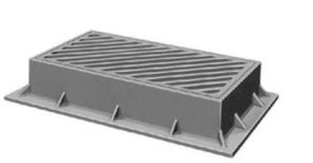 Neenah R-3572-A Roll and Gutter Inlets